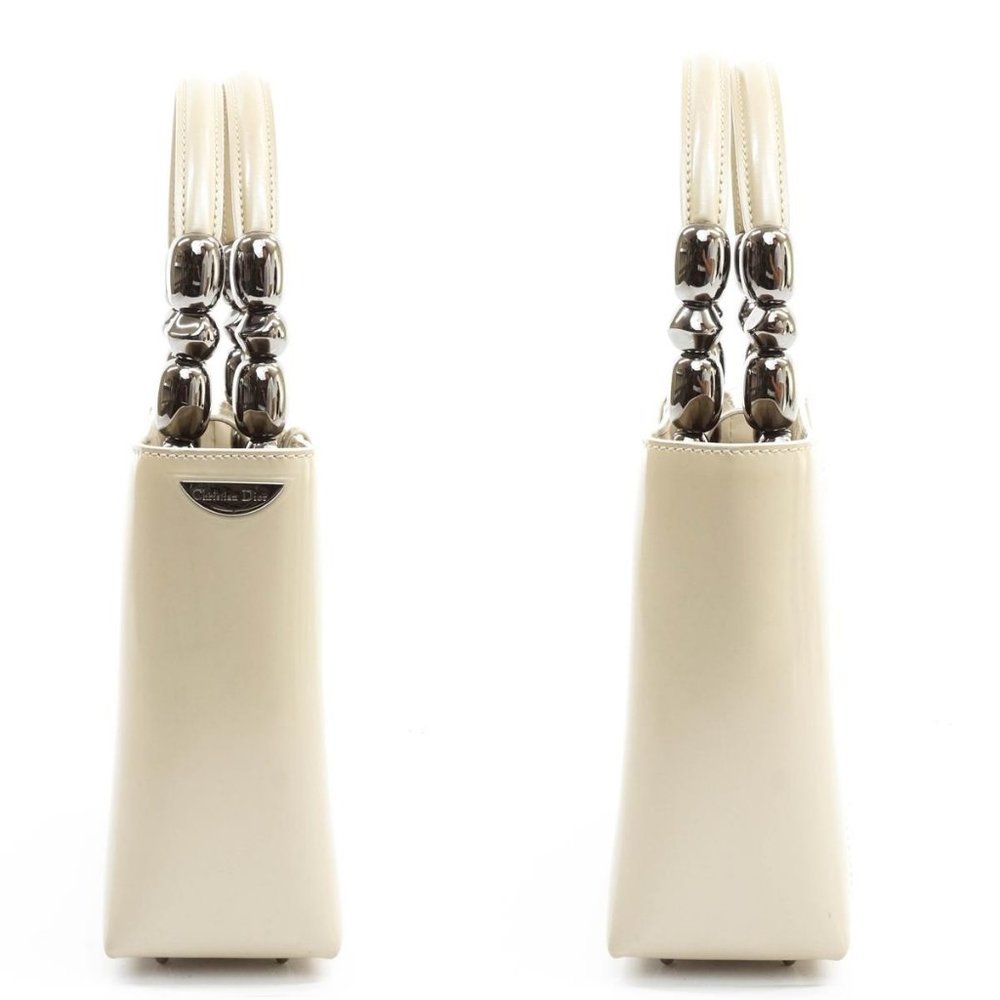 Authentic Christian Dior Hand Bag Enamel - Picture 14 of 14